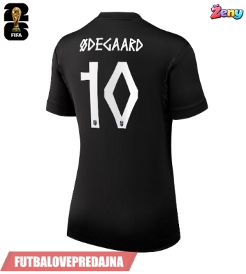Lacne Ženy Futbalové dres Nórsko Martin Odegaard #10 MS 2026 Krátky Rukáv - Preč